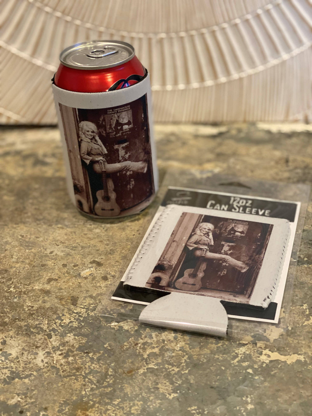 "Dolly" Neoprene Can Sleeve: No Packaging. Just Product.