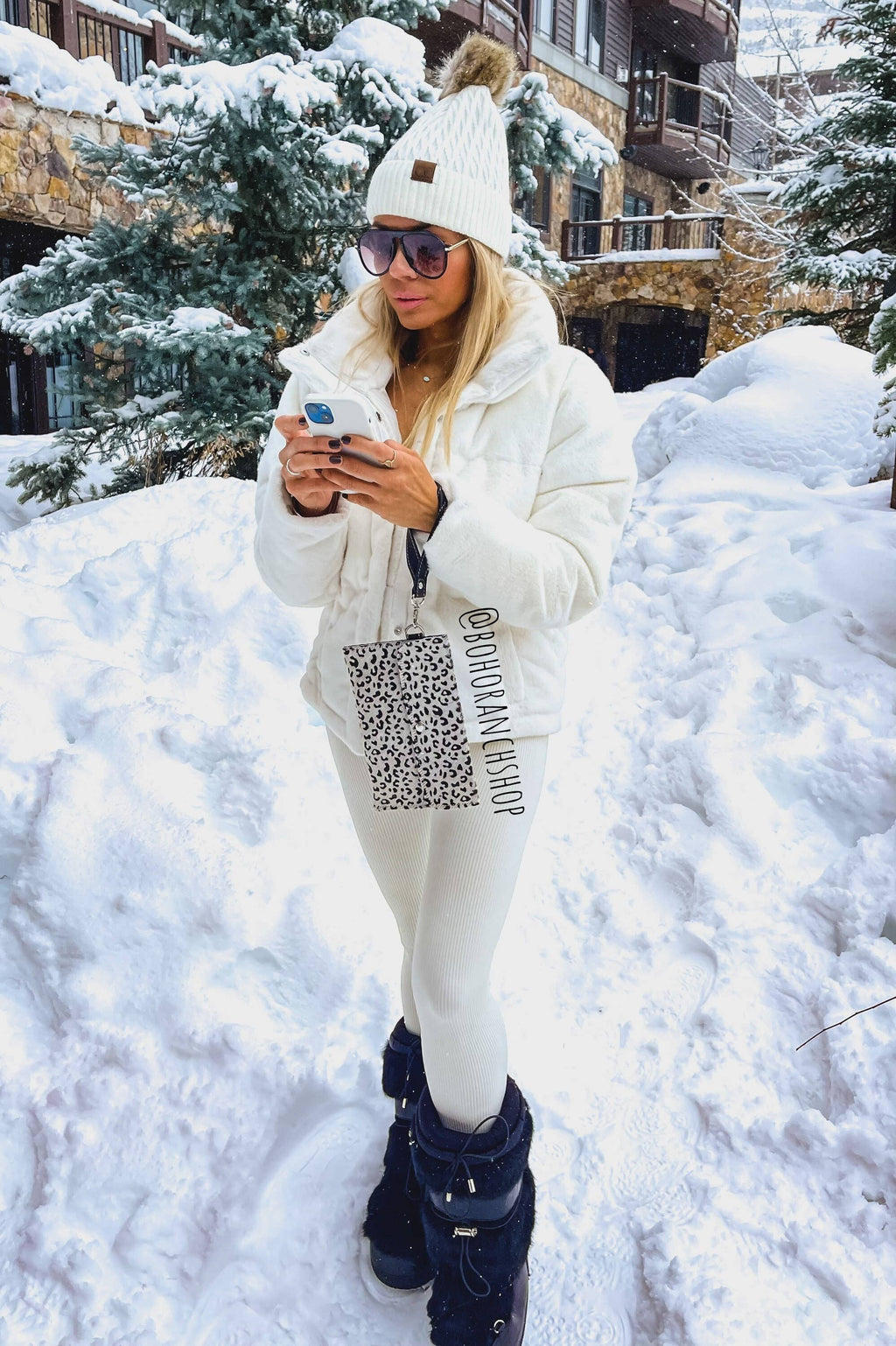 Cowhide Wristlet Wallet Western Genuine HairOn Cowhide Bag: PINK + SILVER SPECS