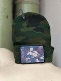 Johnny Cash Stocking Hat Beanie: Camo