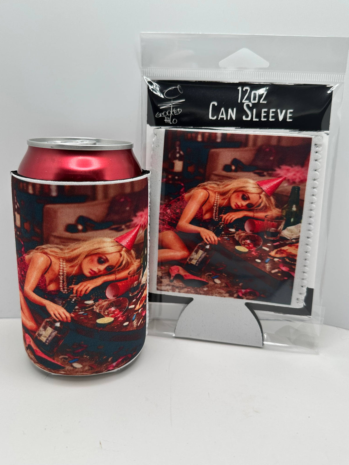 Party Girl Can Sleeve: No Packaging. Just Product.