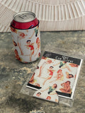 "Pin Up" Neoprene Can Sleeve: No Packaging. Just Product.